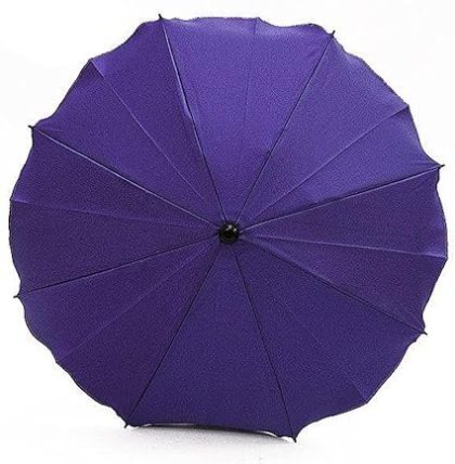 Best For Kids Universal Kinderwagenschirm Höchster UV Schutz Standard 801 - Sonnenschirm und Regenschirm für Kinderwagen, biegsam und einklappbar, vie