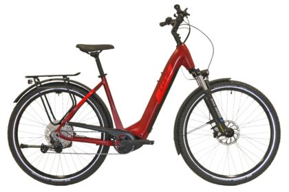 CONE Bikes eSUV IN 3.0 625 Wave dunkelrot - schwarz - hellrot