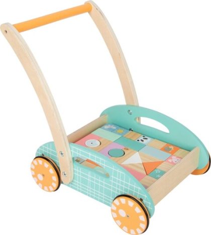 Small Foot Legler Lauflernwagen Pastell