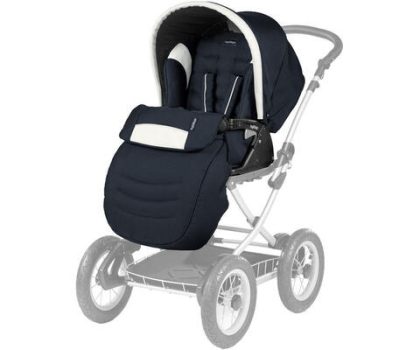 Peg Perego Culla Elite Luxe Blau – Sportwagenaufsatz für Kinderwagen - Neu