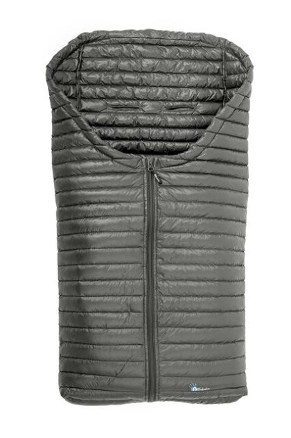 Altabebe Winterfußsack für Kinderwagen und Buggy Dunkelgrau-Schwarz - Wie neu