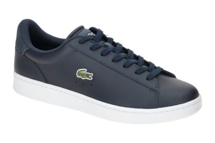 Lacoste Herren Sneaker CARNABY SET 48SMA0011_092 Navy/White Glattleder Velour...