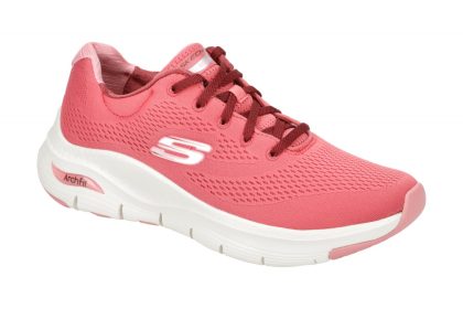 Skechers 149057 ROS Arch Fit Damenschuhe Sneakers rosa Textil-Waschmaschine g...