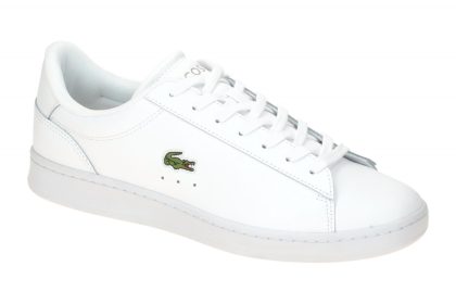 Lacoste CARNABY SET 48SMA0105 21G Herren Sneakers wei? - white Echtleder